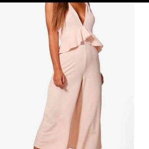 Petite Gabby Plunge Jumpsuit